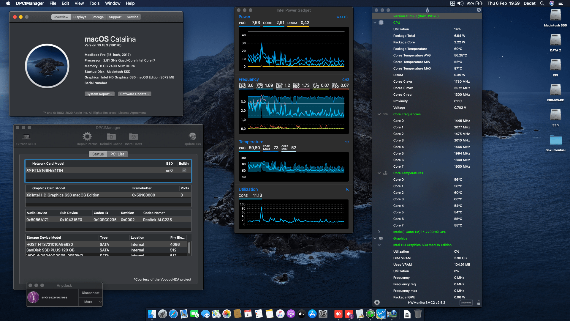 Asus GL553VD FY280 3rd [KabyeLake   Intel HD 620 + I2C] 1